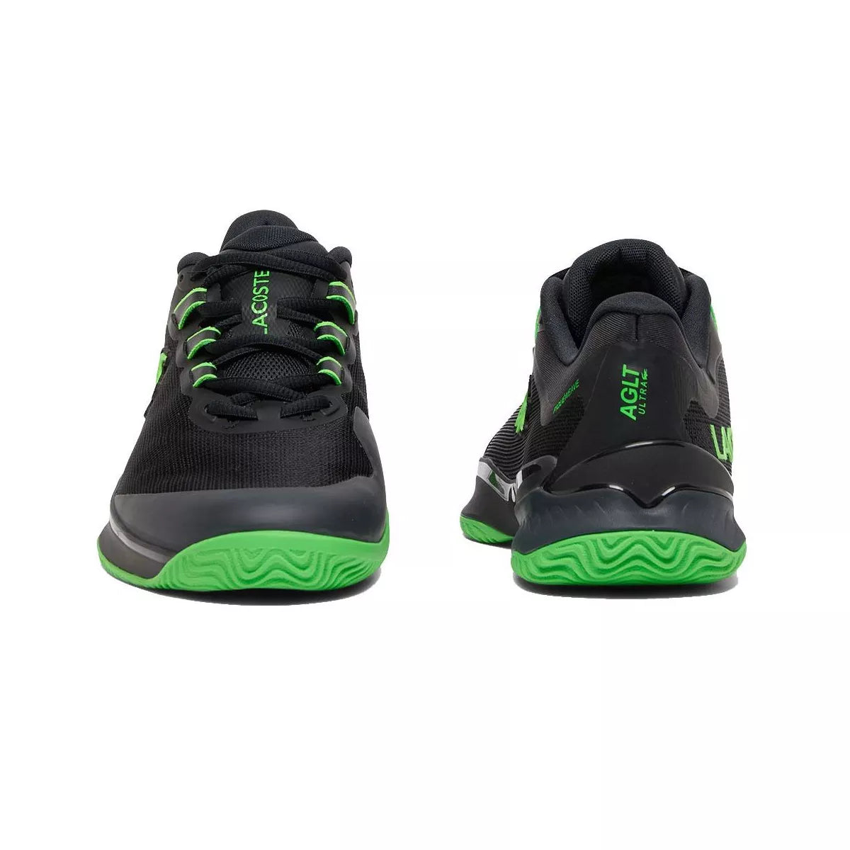 Lacoste AG-LT Ultra Clay Court Black / Green Shoes – 5