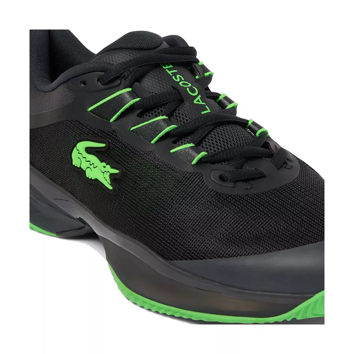 Lacoste AG-LT Ultra Clay Court Black / Green Shoes – 6