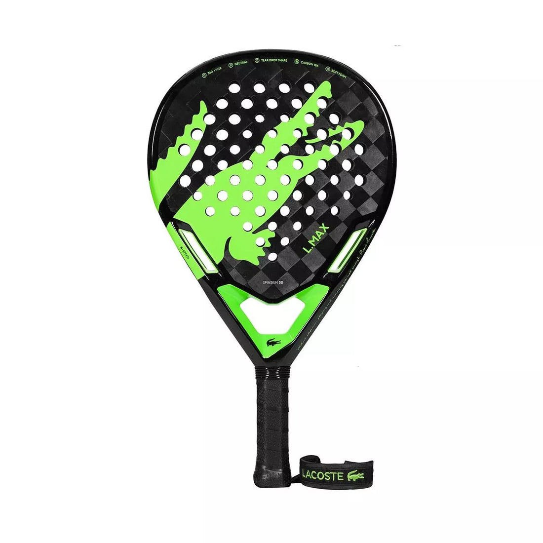 Lacoste L-Max Padel Racquet