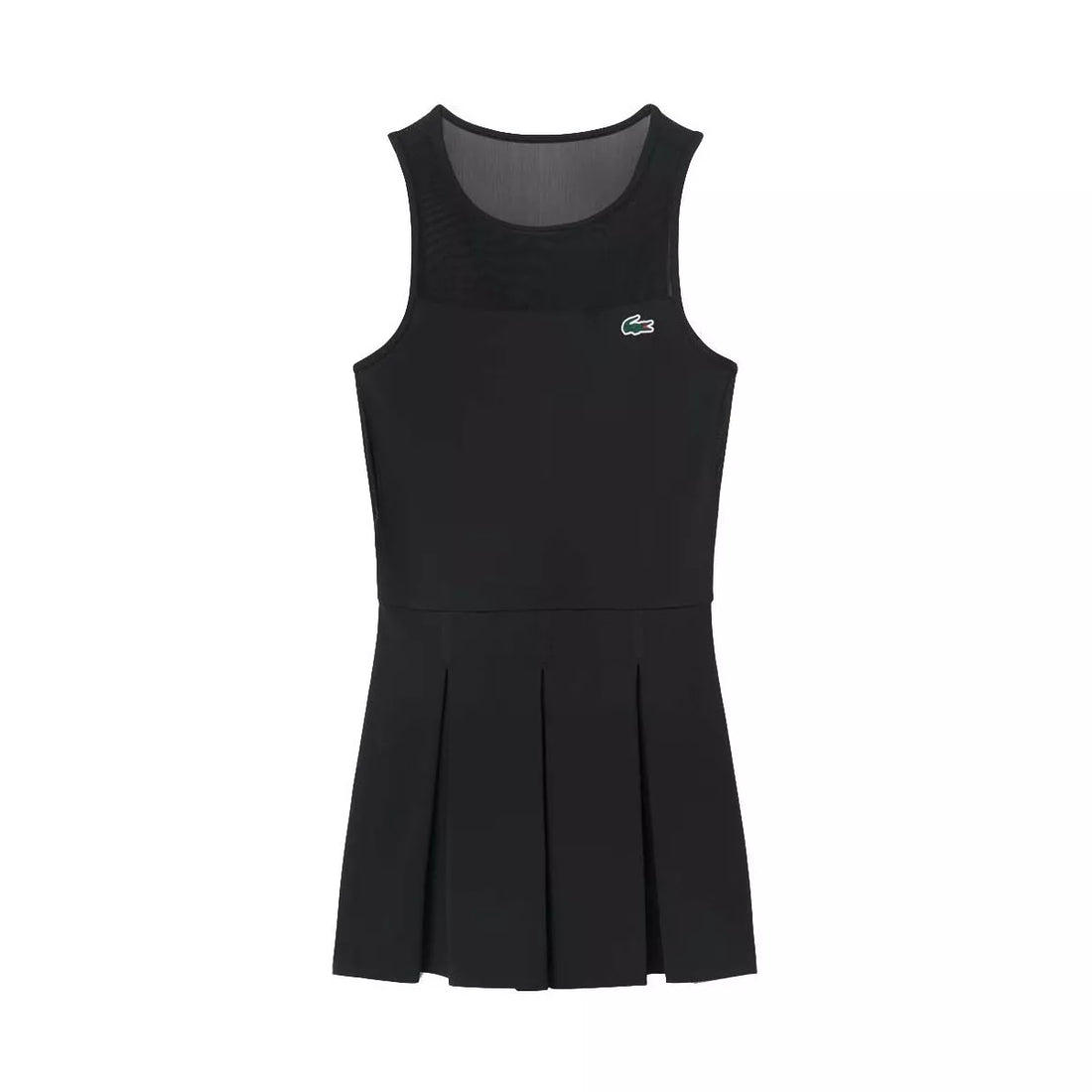 Lacoste Tennis Pleated Stretch Dress Black