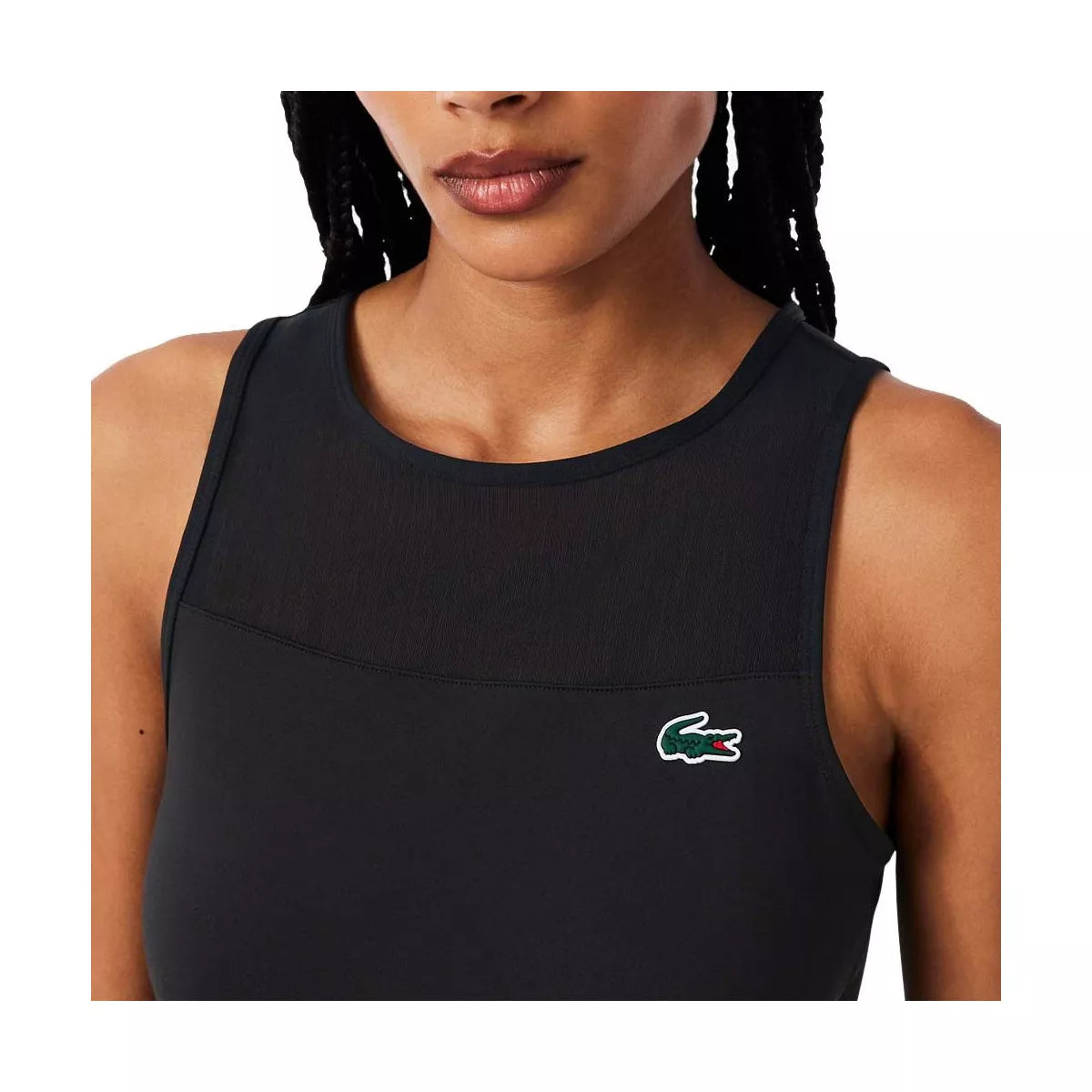 Lacoste Tennis Pleated Stretch Dress Black – 3