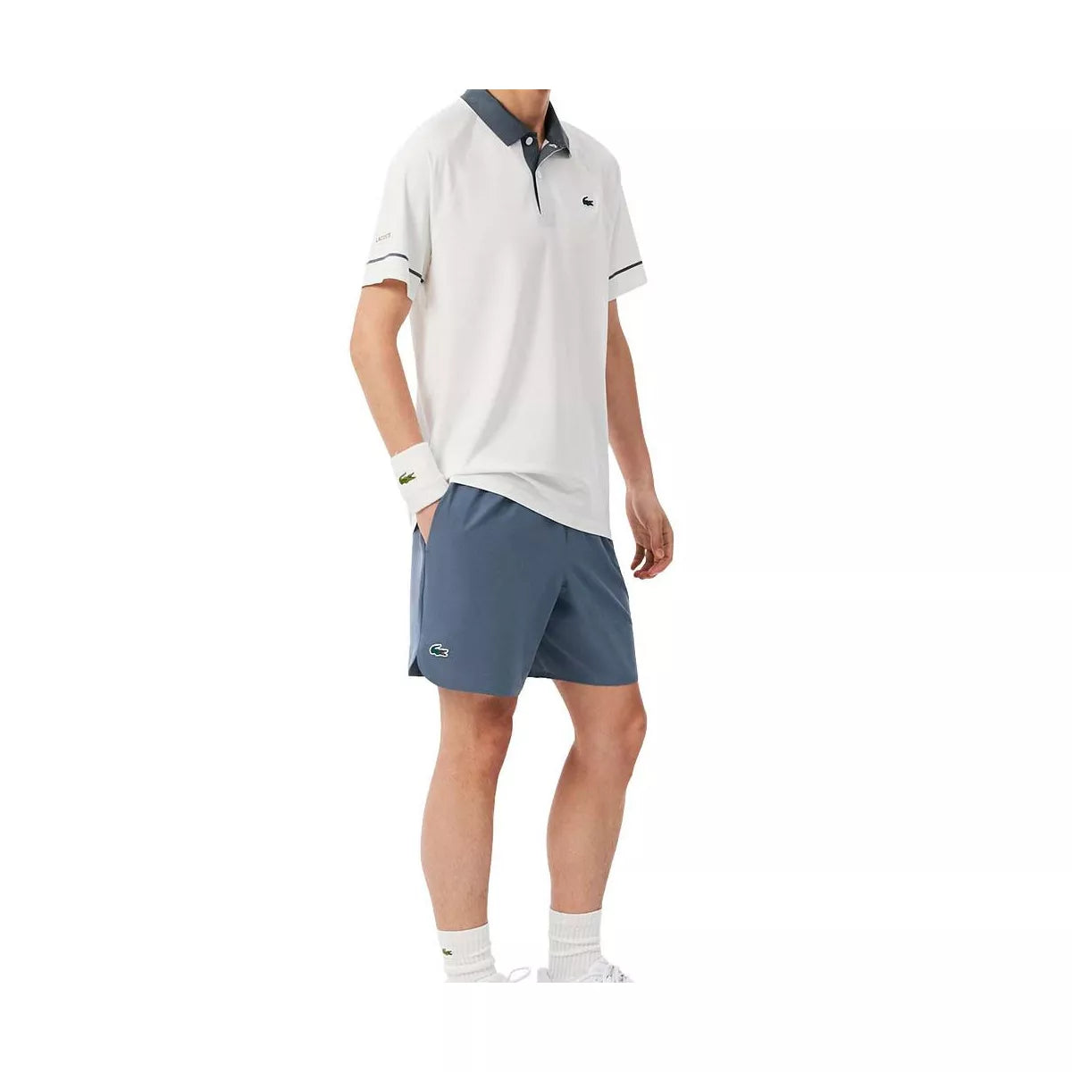 Lacoste x Novak Djokovic On Court Tennis Shorts Grey – 3
