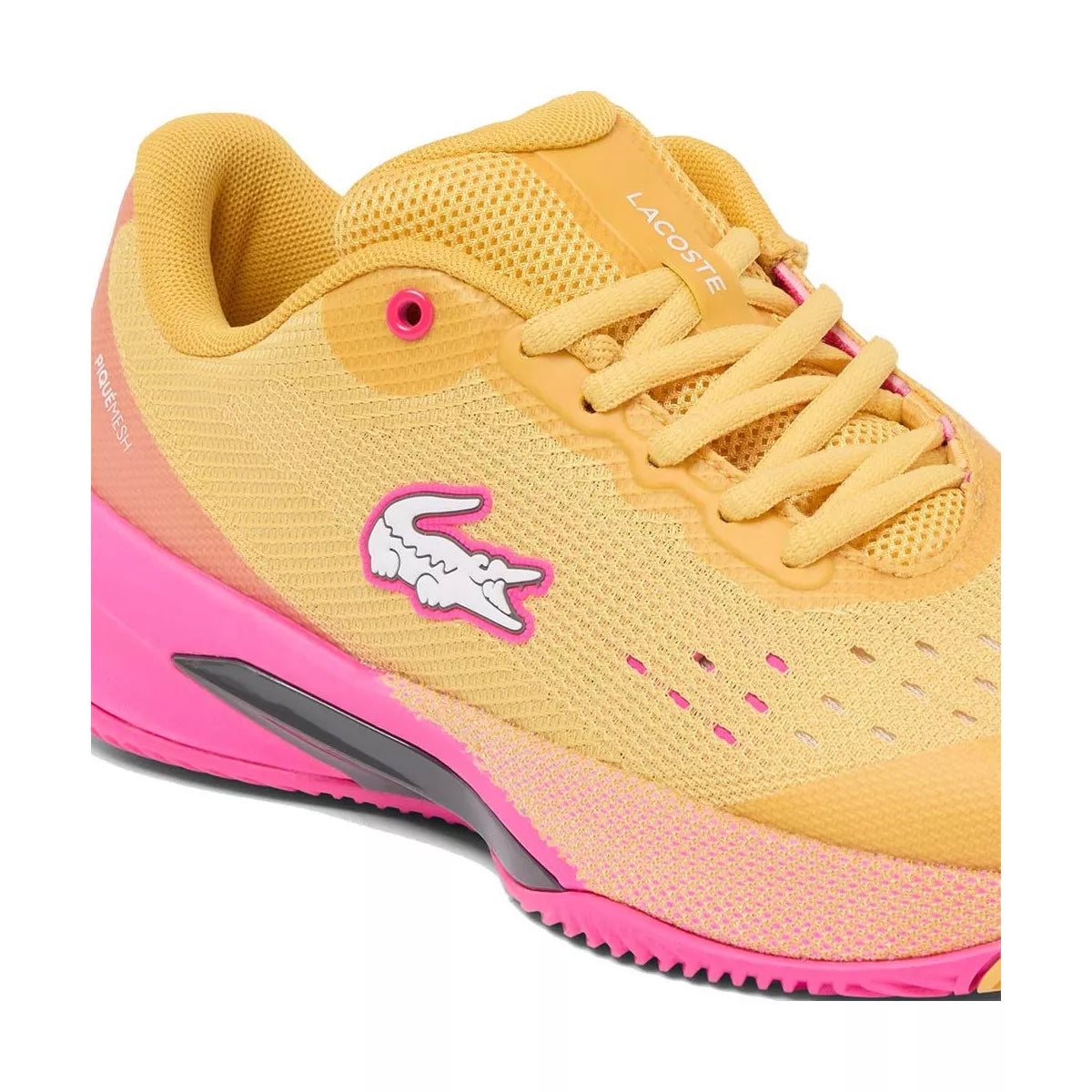 Lacoste AG-LT Evo Women's Tennis Shoes Yellow / Pink – 6