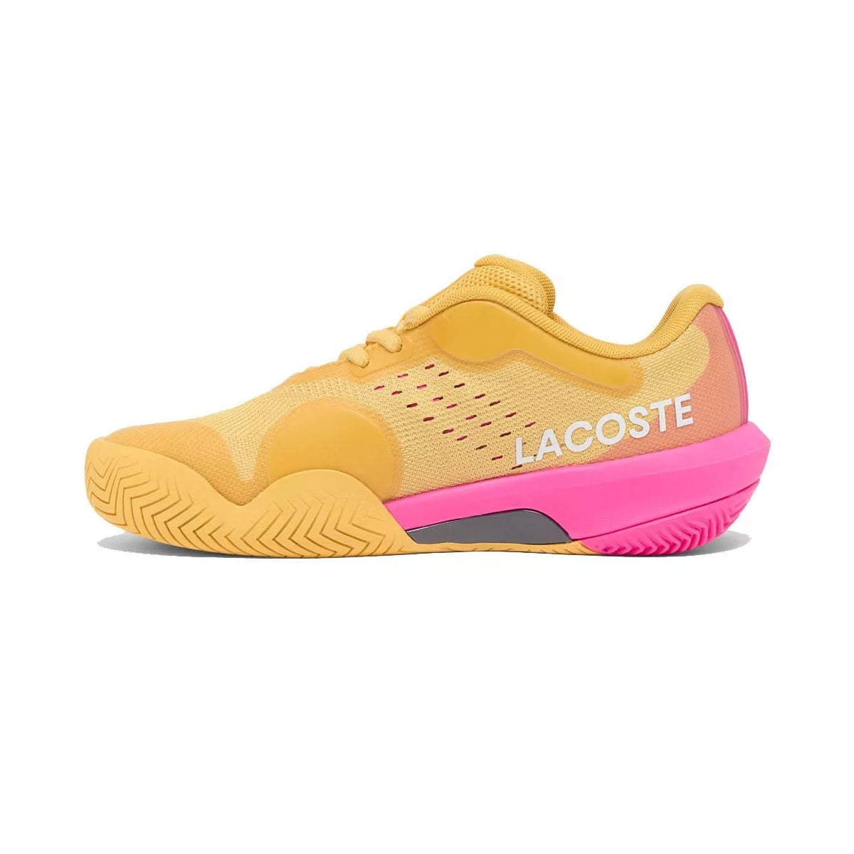 Lacoste AG-LT Evo Women's Tennis Shoes Yellow / Pink – 7