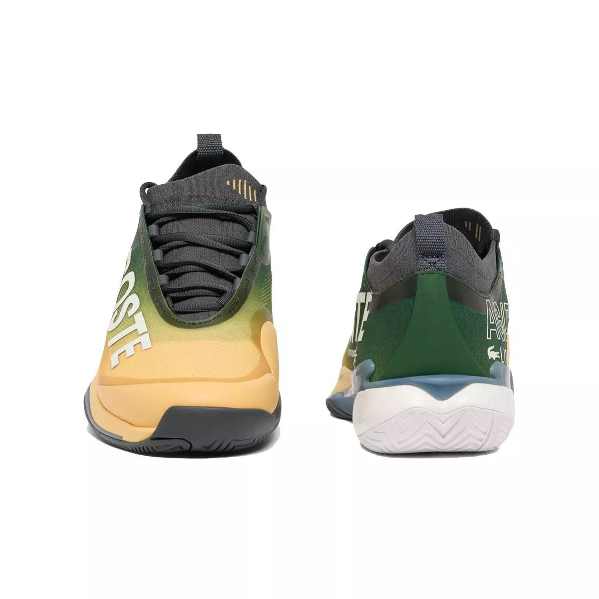 Lacoste AG-LT Lite Tennis Shoes Green / Yellow – 5