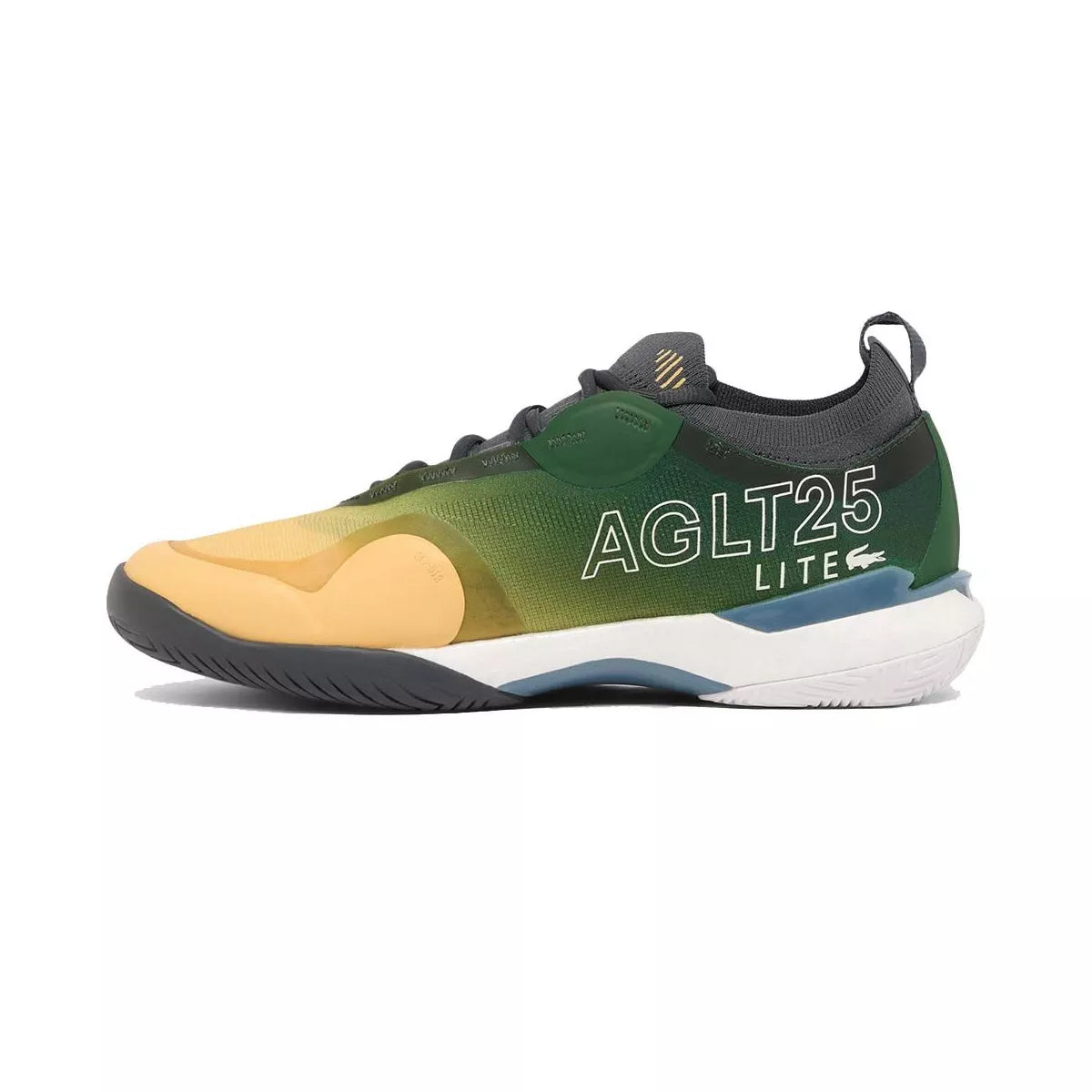 Lacoste AG-LT Lite Tennis Shoes Green / Yellow – 7