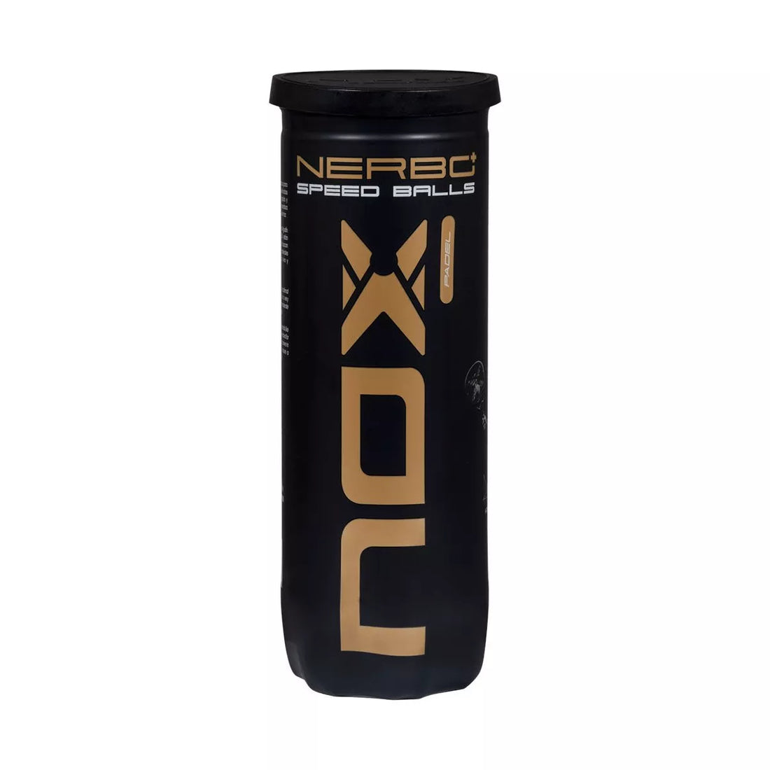 Nox Nerbo+ Speed Padel Balls - 3 Ball Tube