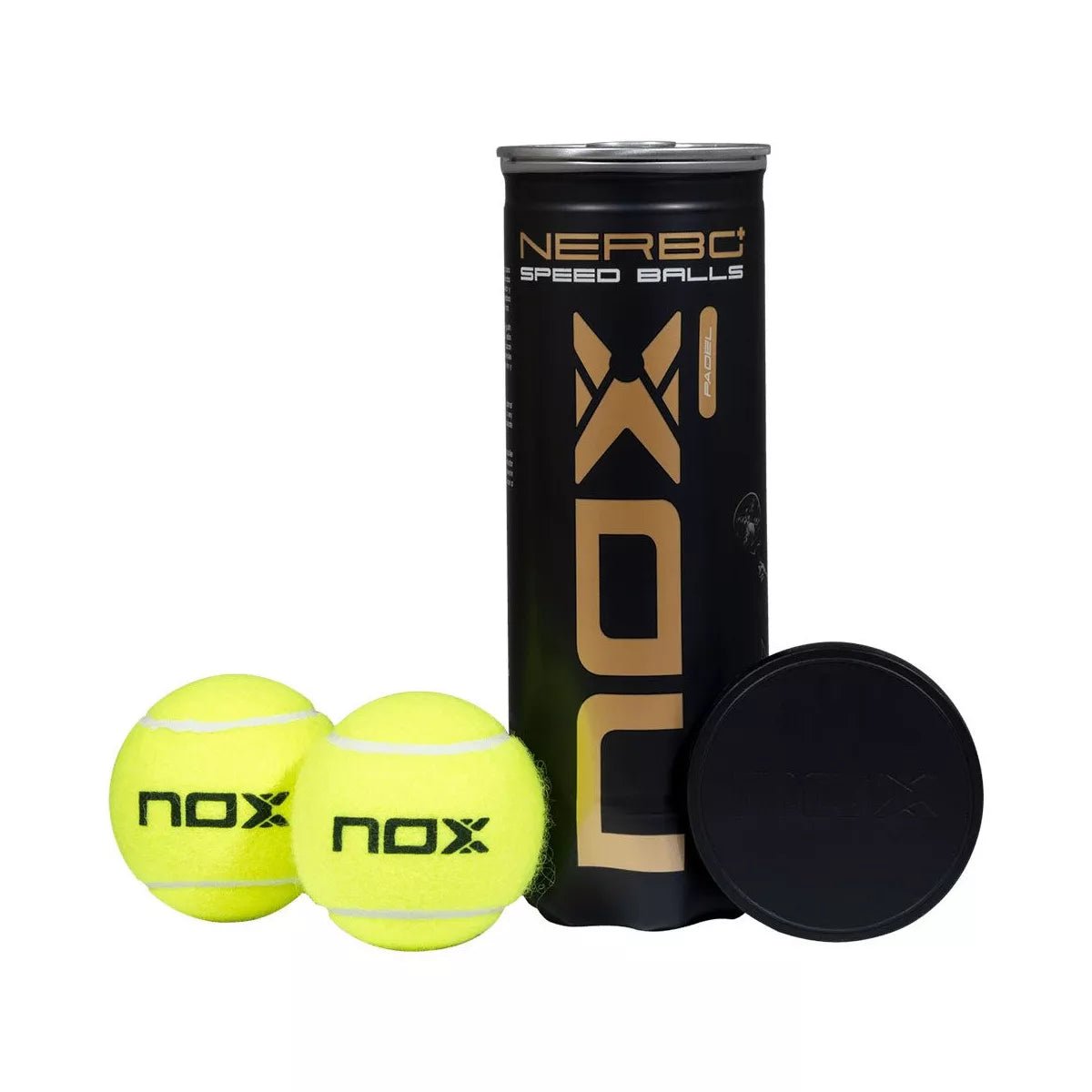 Box of 24 Tubes of 3 Nox Nerbo+ Speed Padel Balls – 5