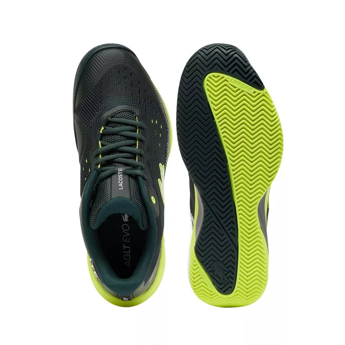 Lacoste AG-LT Evo Green / Yellow Tennis Shoes – 4