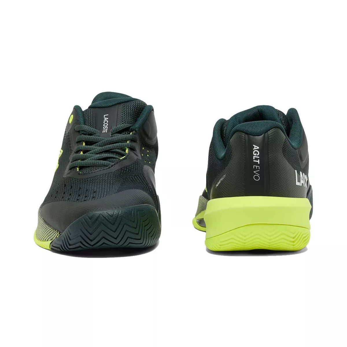 Lacoste AG-LT Evo Green / Yellow Tennis Shoes – 5