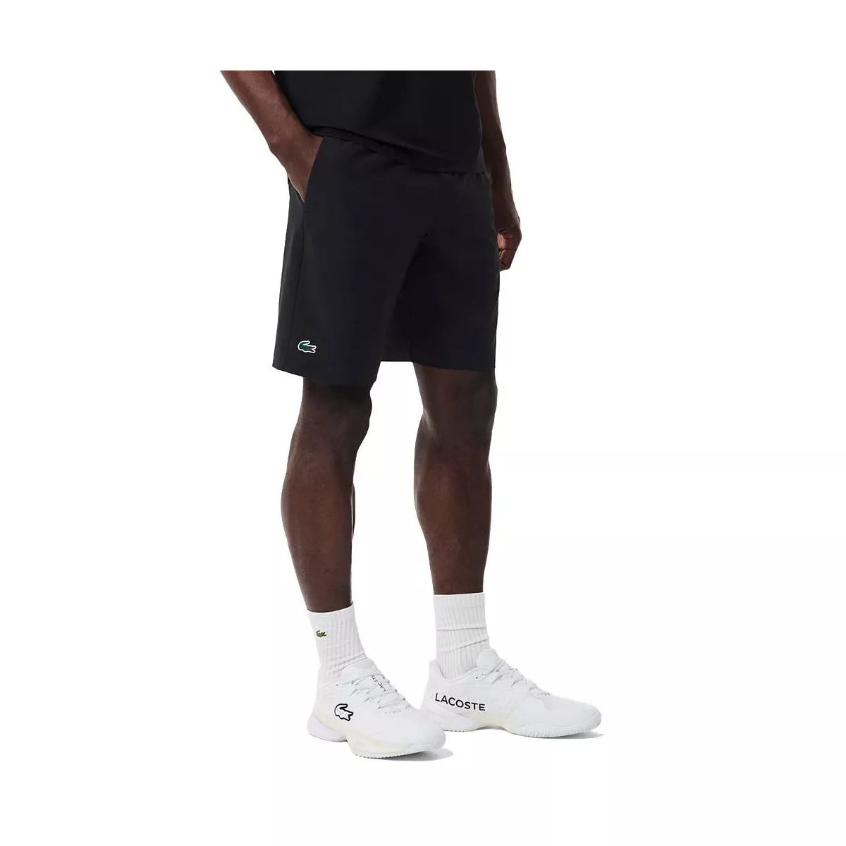 Lacoste Sport Ultra Dry Stretch Shorts Black – 4