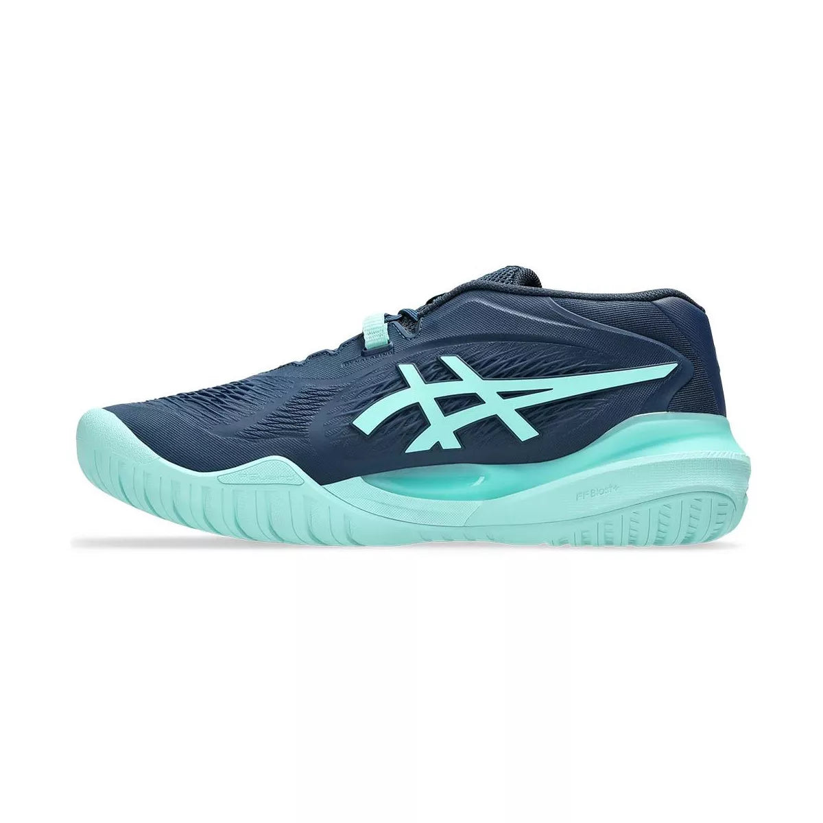 Asics Gel Resolution X Tennis Shoes - Navy / Turquoise – 2