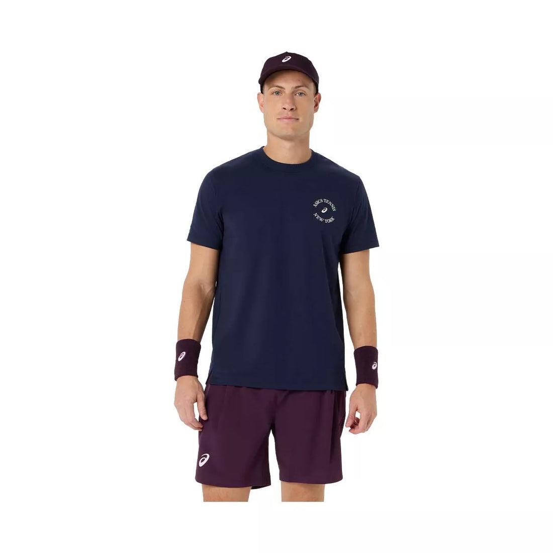 Asics Game Seasonal Graphic Navy T-Shirt