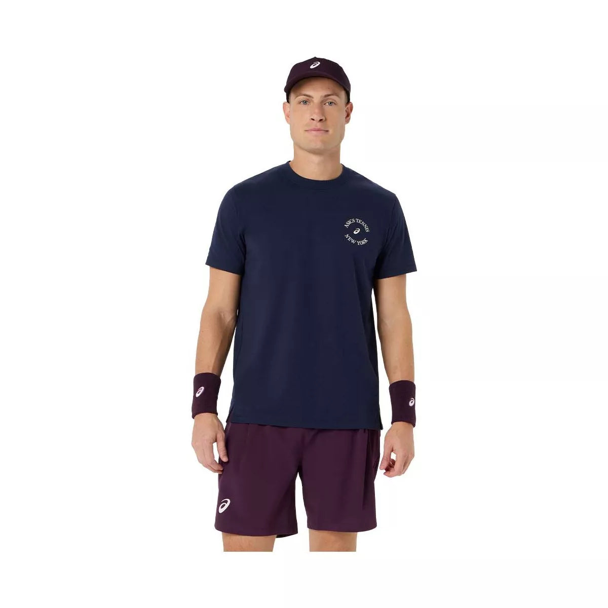 Asics Game Seasonal Graphic Navy T-Shirt