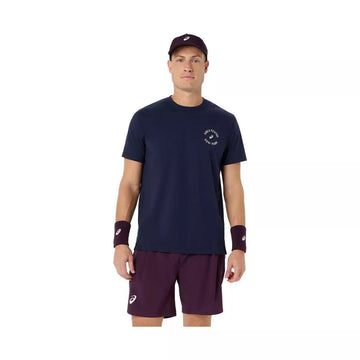 Asics Game Seasonal Graphic Navy T-Shirt