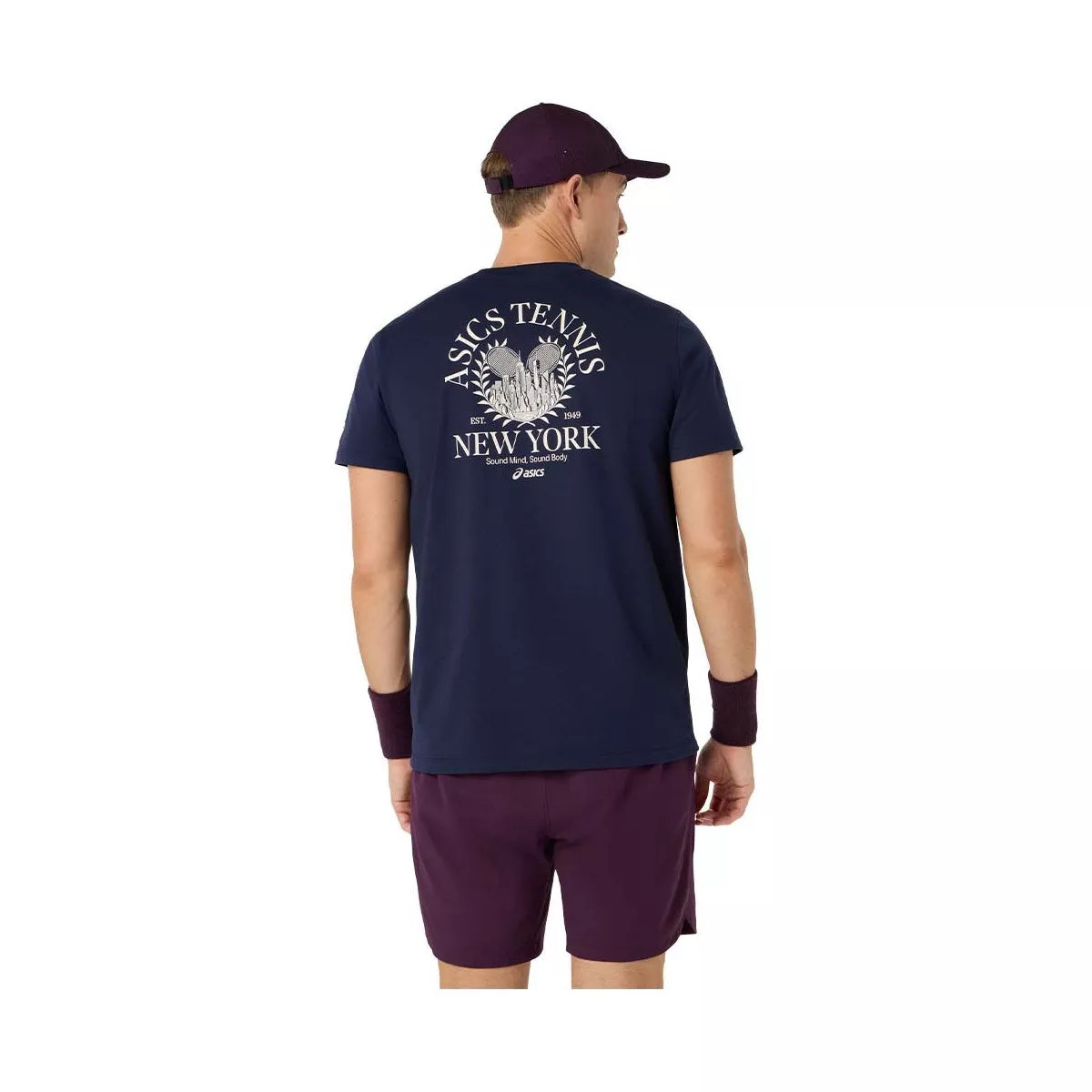 Asics Game Seasonal Graphic Navy T-Shirt – 2