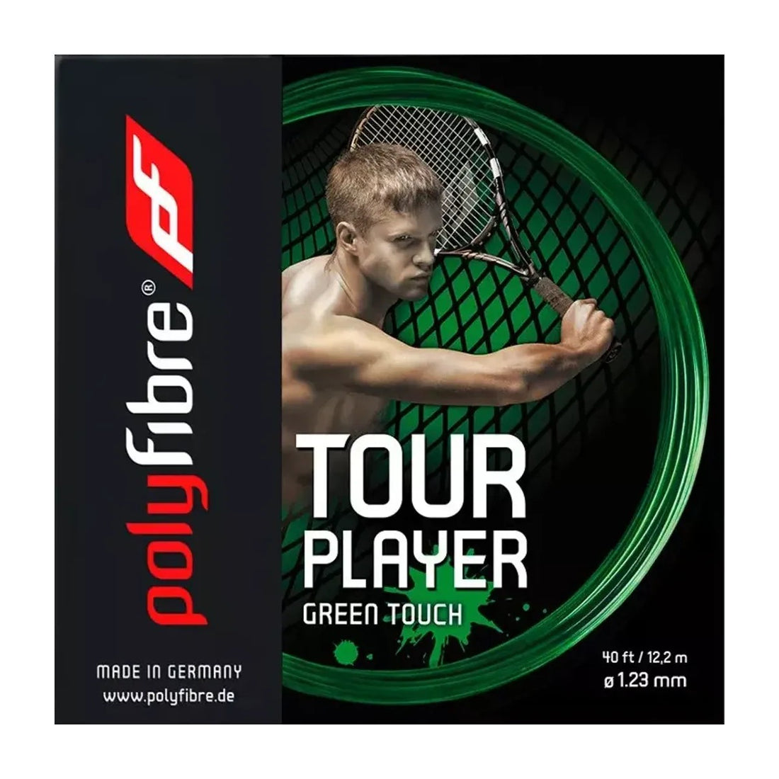 Polyfibre Tour Player Green Touch 12m Set
