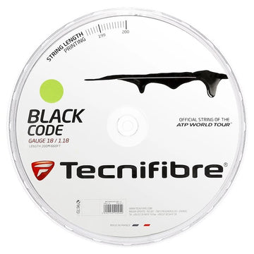 Bobine Tecnifibre Black Code Lime 200m