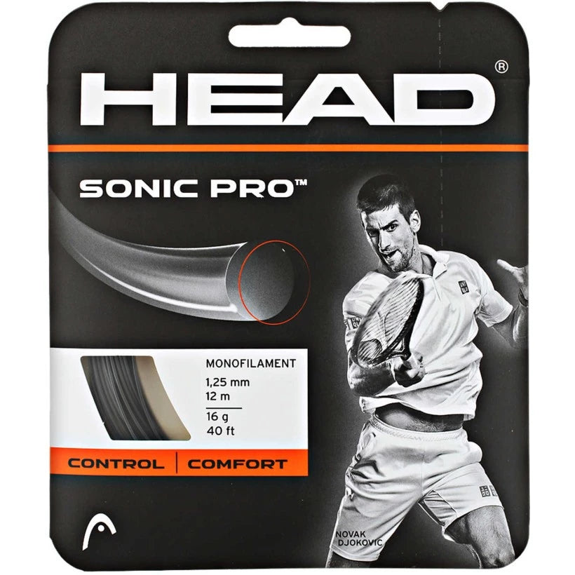 Head Sonic Pro Black 12m String