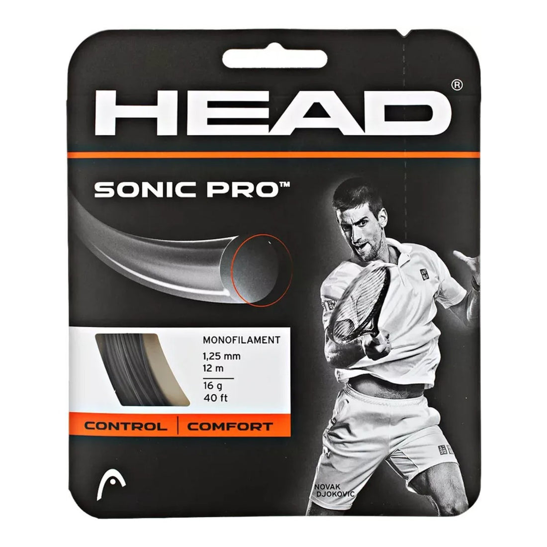HEAD Sonic Pro Black 12m Set