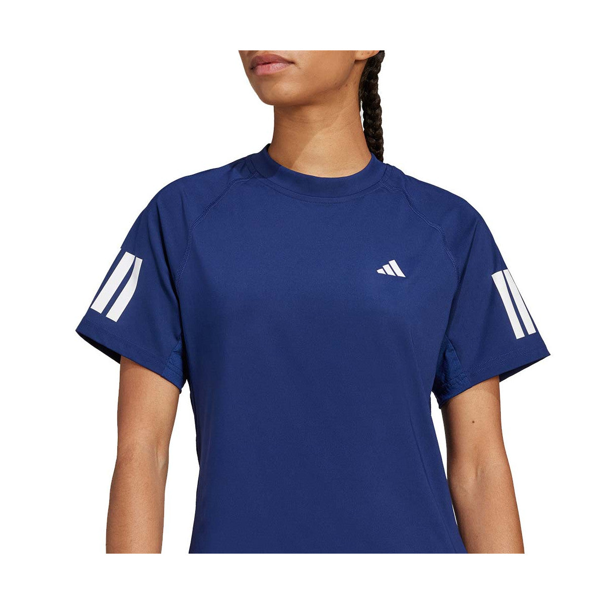 Adidas 3 Stripes Women T-shirt Navy Blue – 5