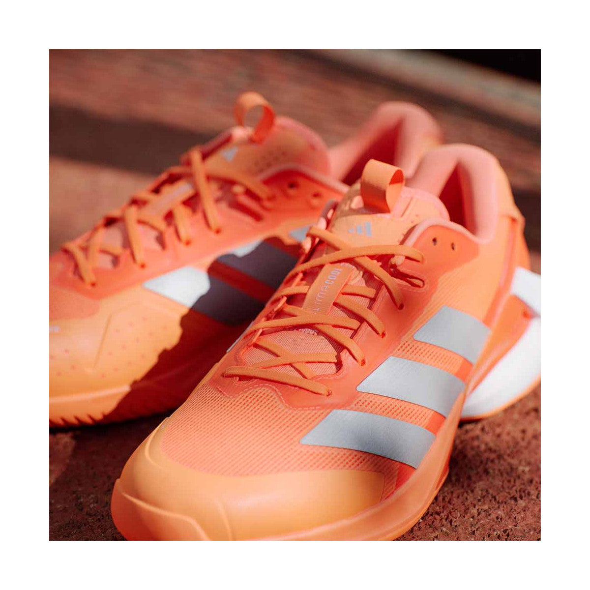 Adidas Adizero Ubersonic 5 Orange Shoes – 9