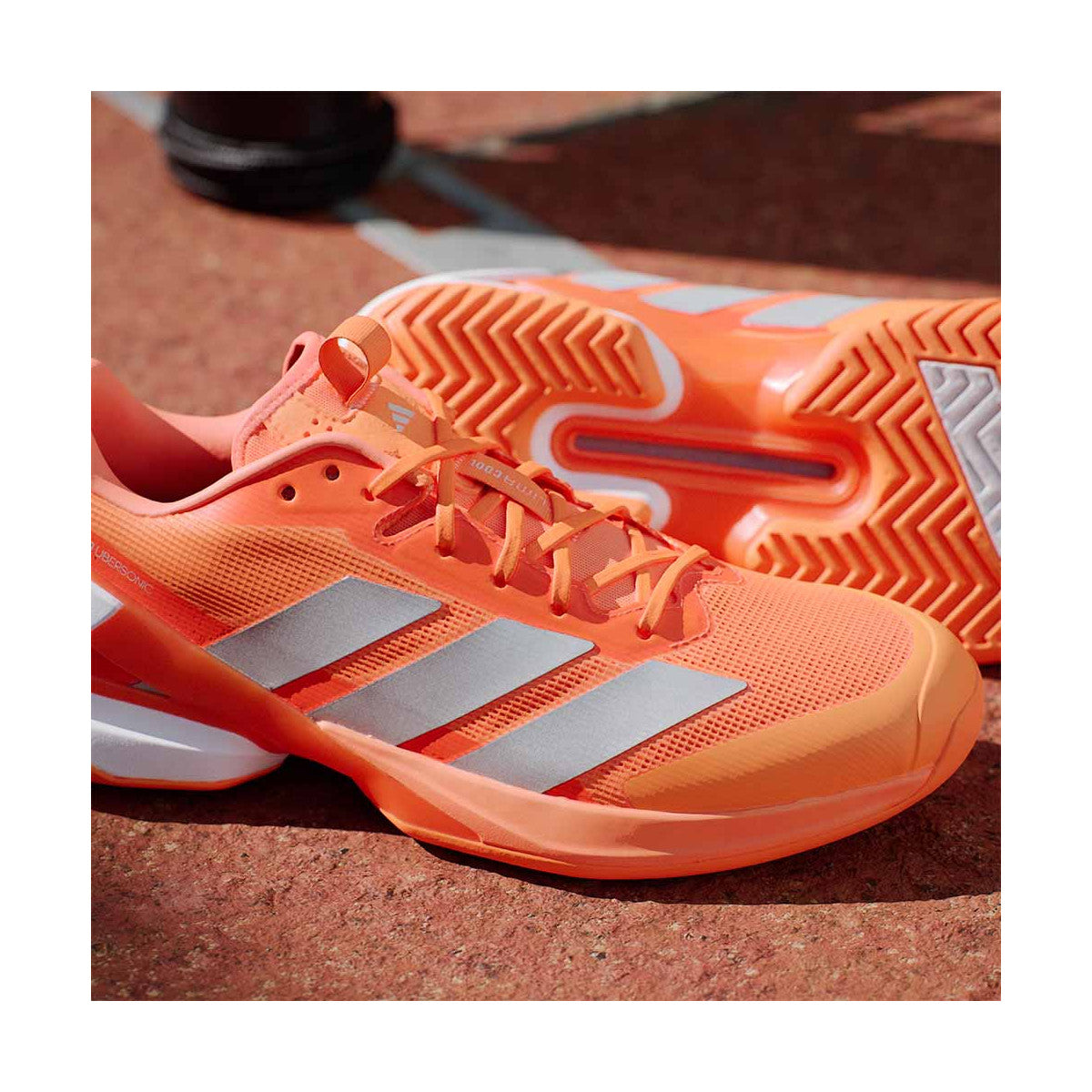 Adidas Adizero Ubersonic 5 Orange Shoes – 10