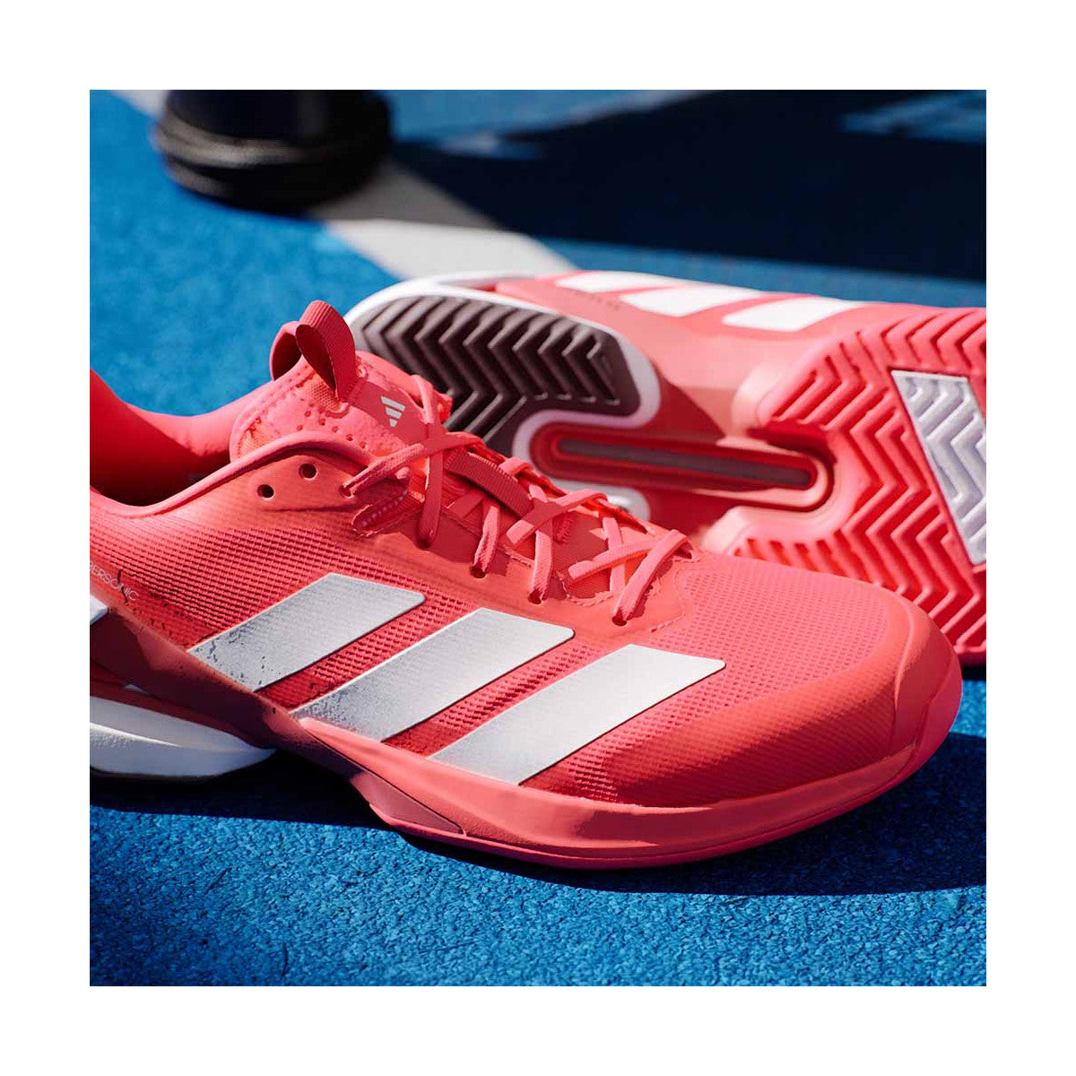 Adidas Adizero Ubersonic 5 Red Shoes – 10