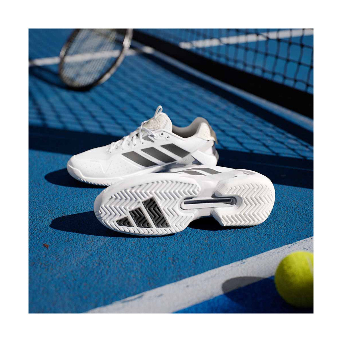 Adidas Adizero Ubersonic 5 White Shoes – 3
