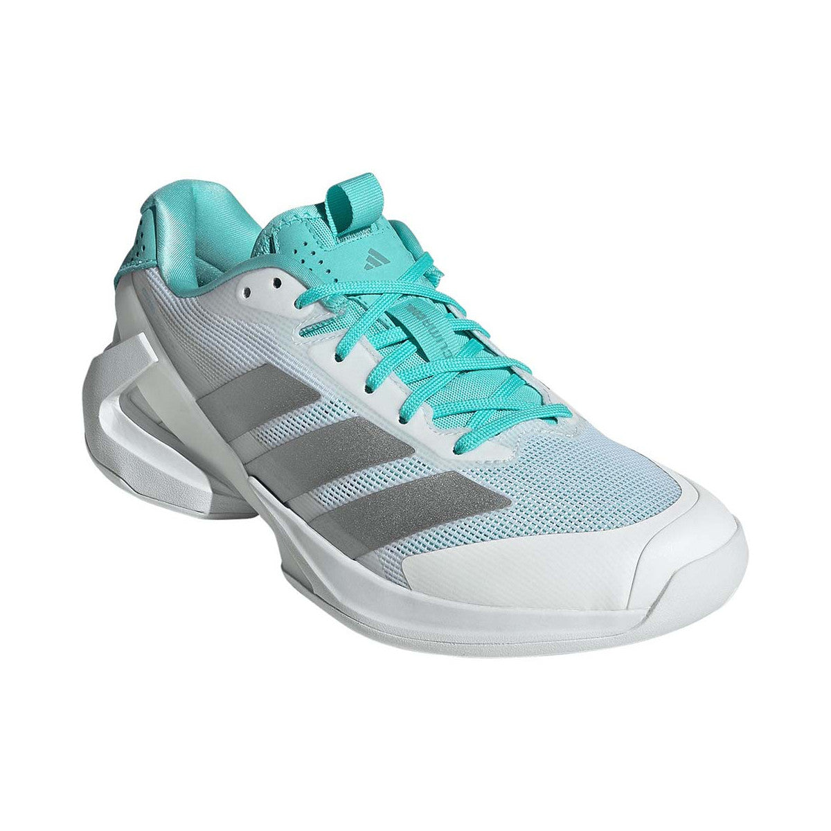 Adidas Adizero Ubersonic 5 Women Shoes White / Blue – 5
