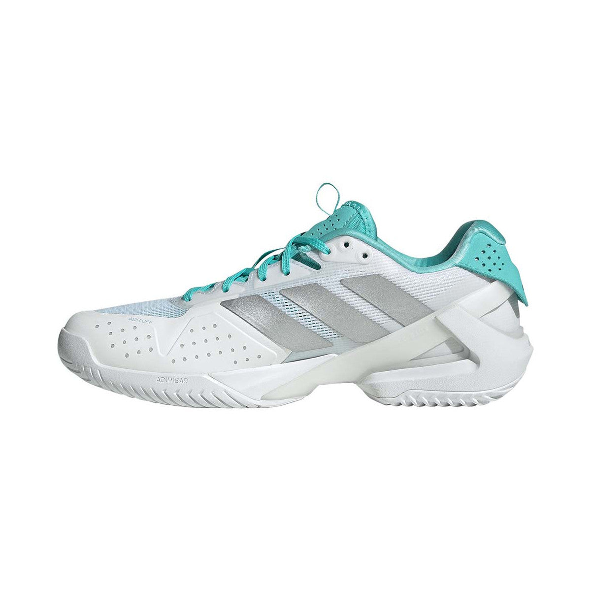 Adidas Adizero Ubersonic 5 Women Shoes White / Blue – 2