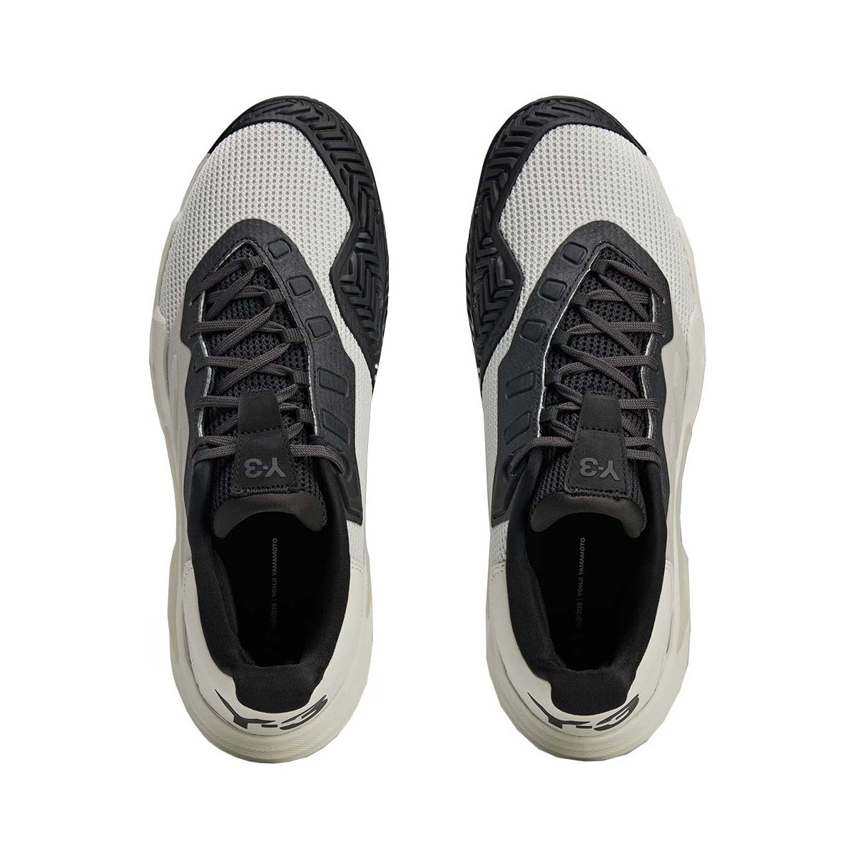 Adidas Barricade 13 Y-3 White / Black Shoes – 3