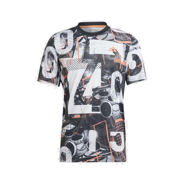 Adidas Club Graph Printed T-Shirt