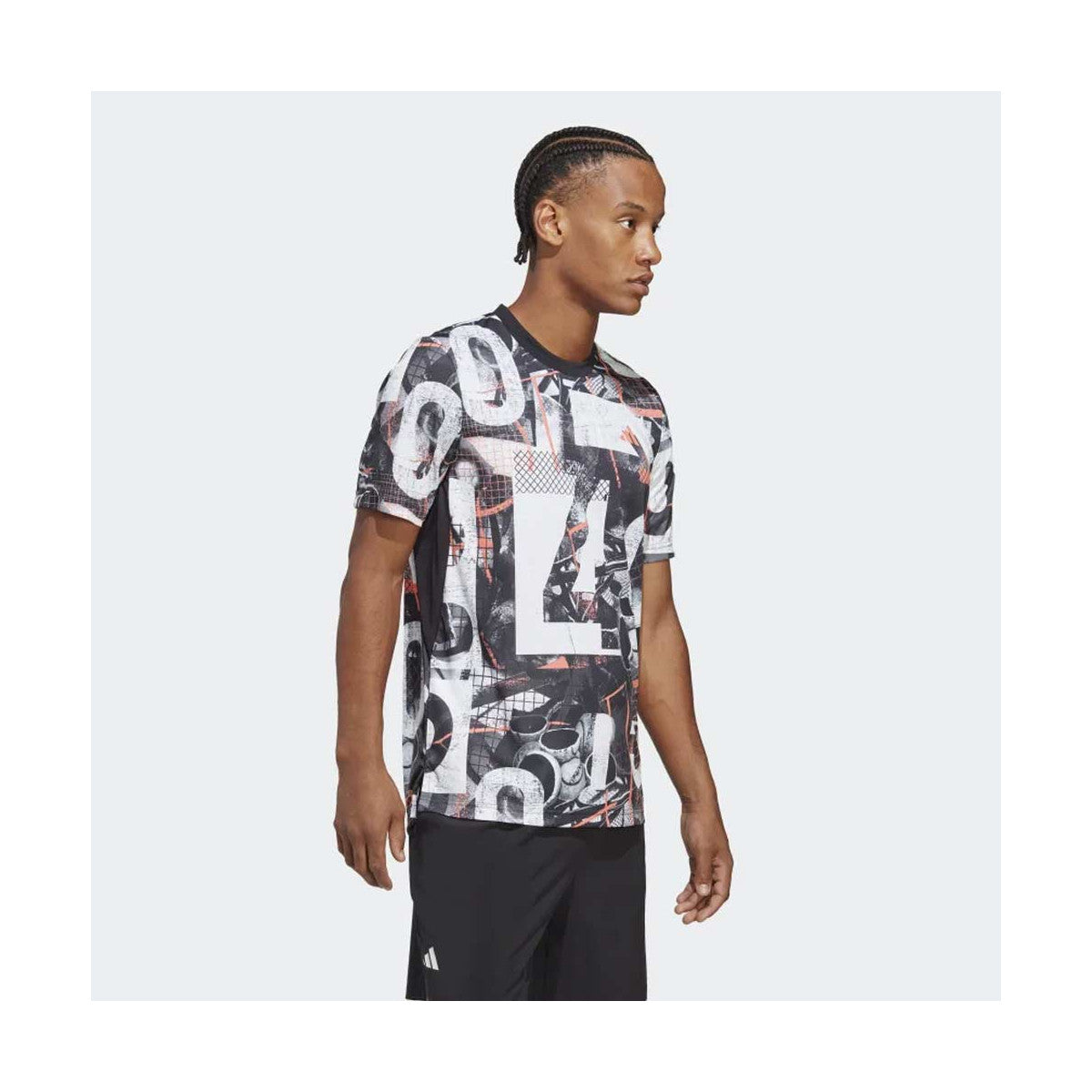 Adidas Club Graph Printed T-Shirt – 2