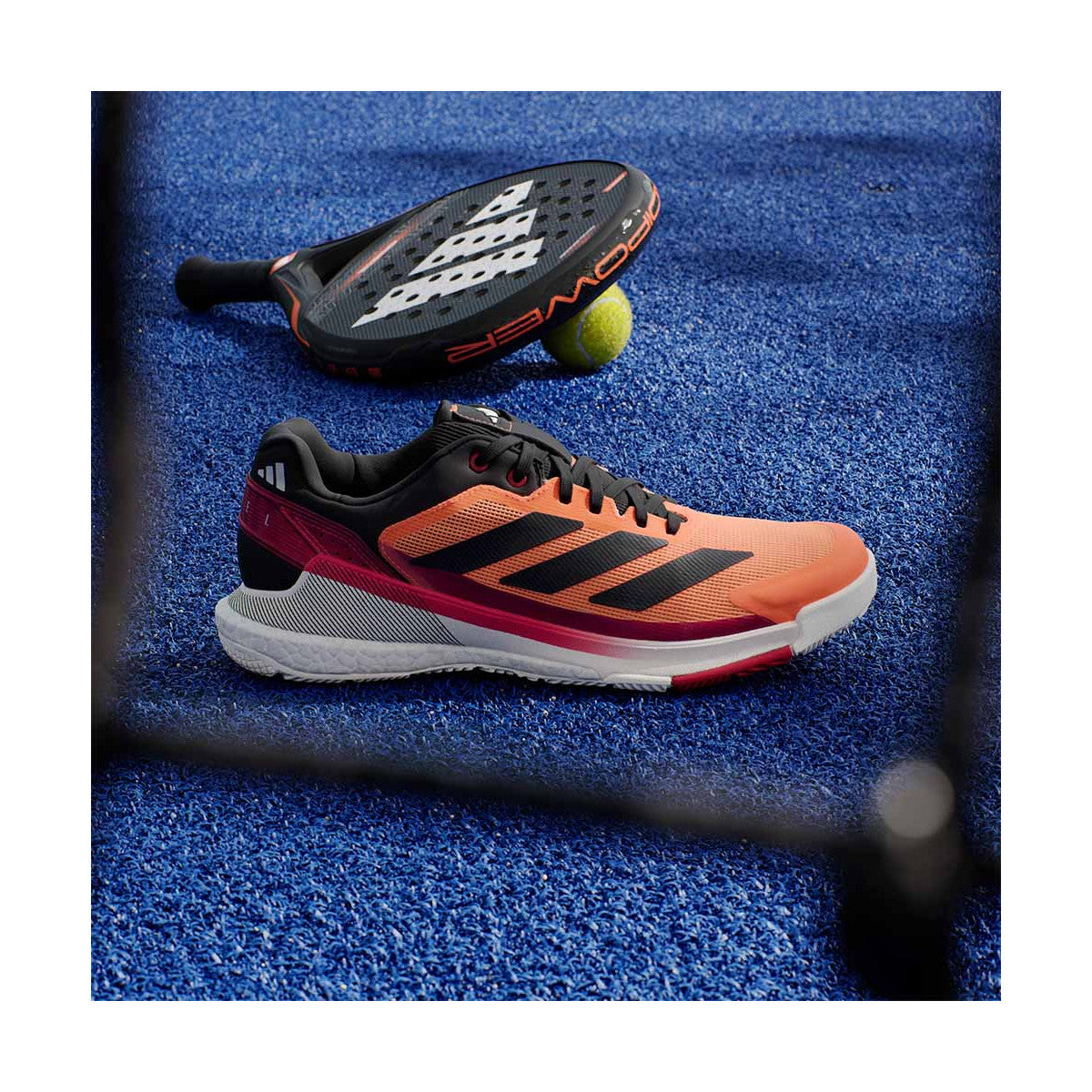 Adidas Crazyquick Boost Padel Shoes Orange / Red – 2