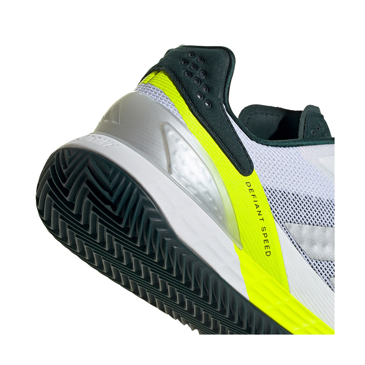 Adidas Defiant Speed 2 Clay Court Shoes White / Yellow – 7