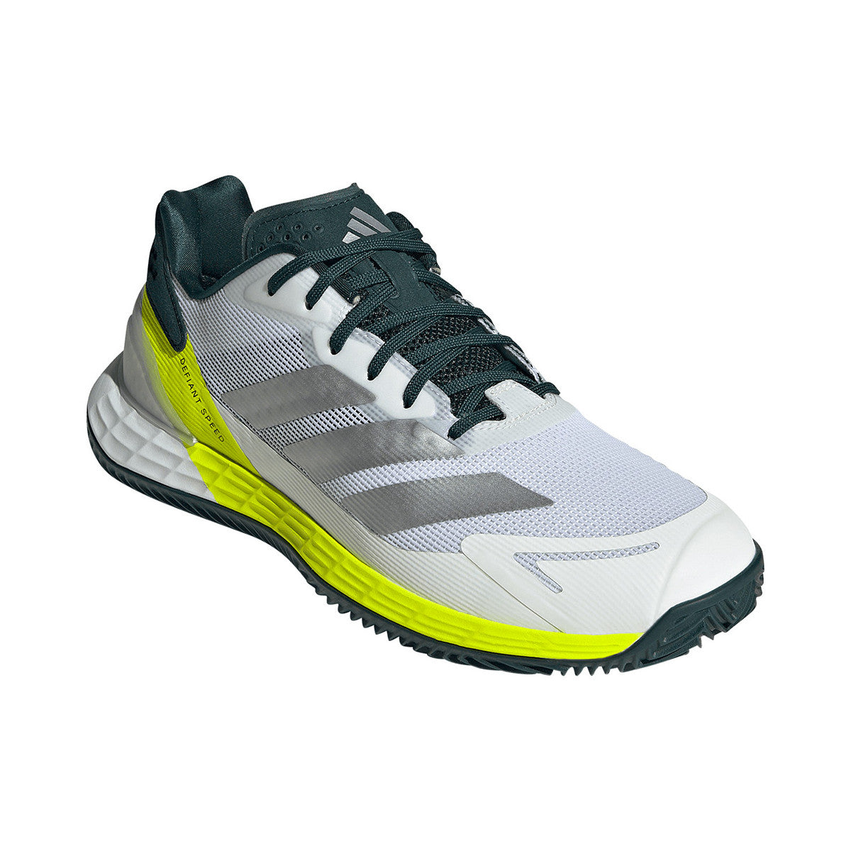 Adidas Defiant Speed 2 Clay Court Shoes White / Yellow – 3