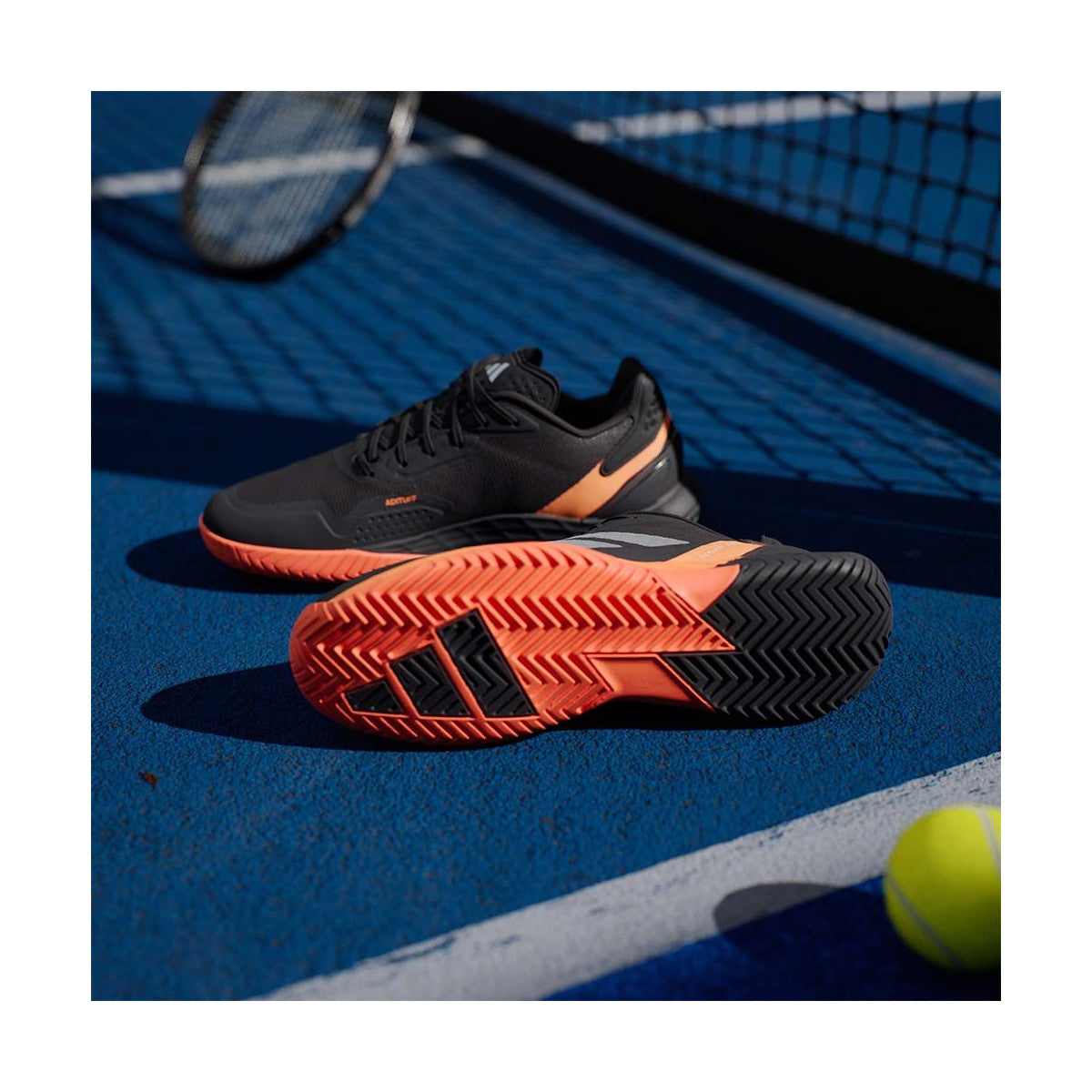 Adidas Defiant Speed 2 Tennis Shoes Black / Orange – 3
