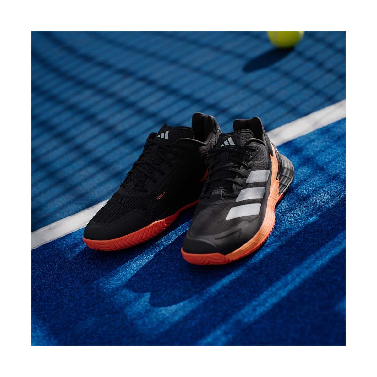 Adidas Defiant Speed 2 Tennis Shoes Black / Orange – 4