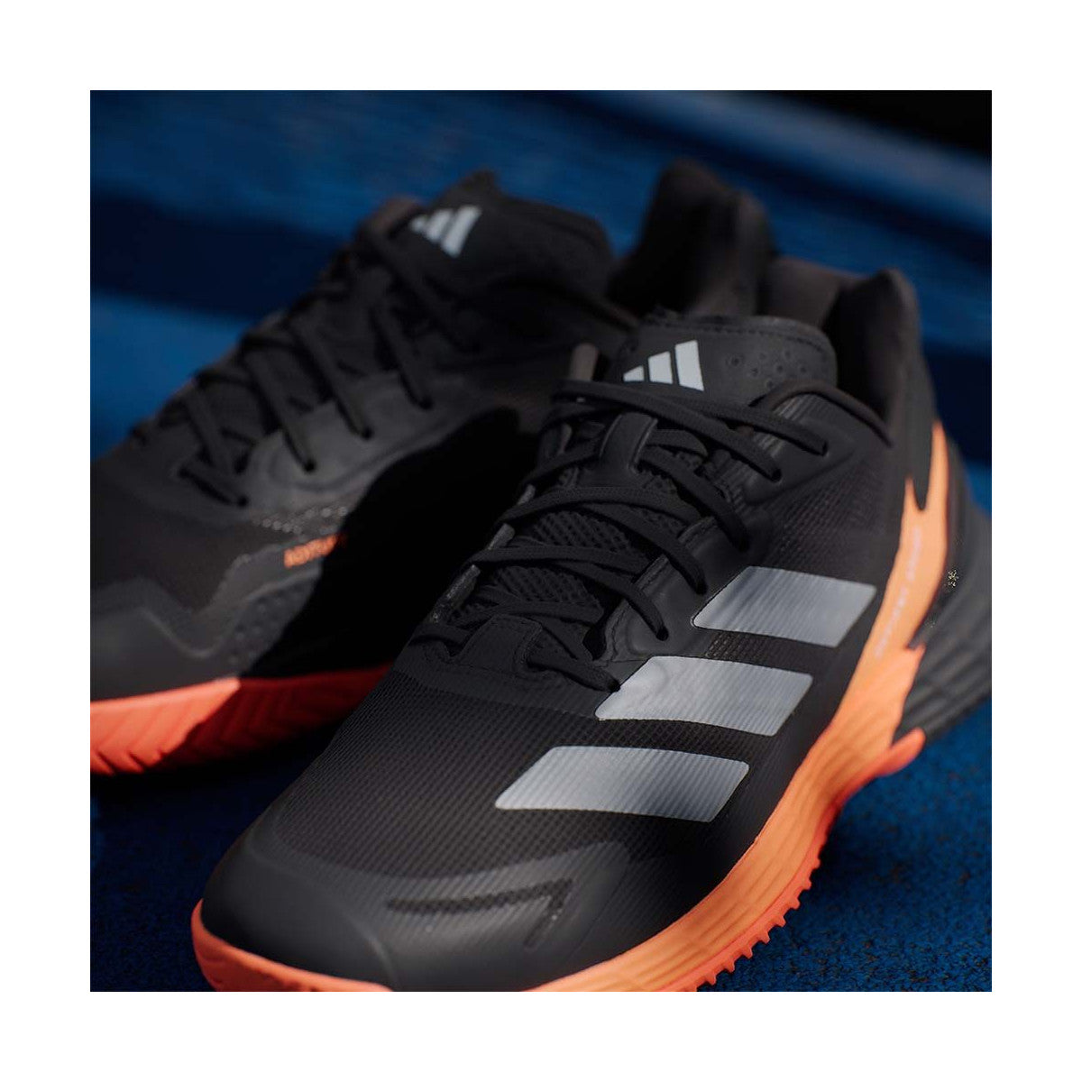Adidas Defiant Speed 2 Tennis Shoes Black / Orange – 9