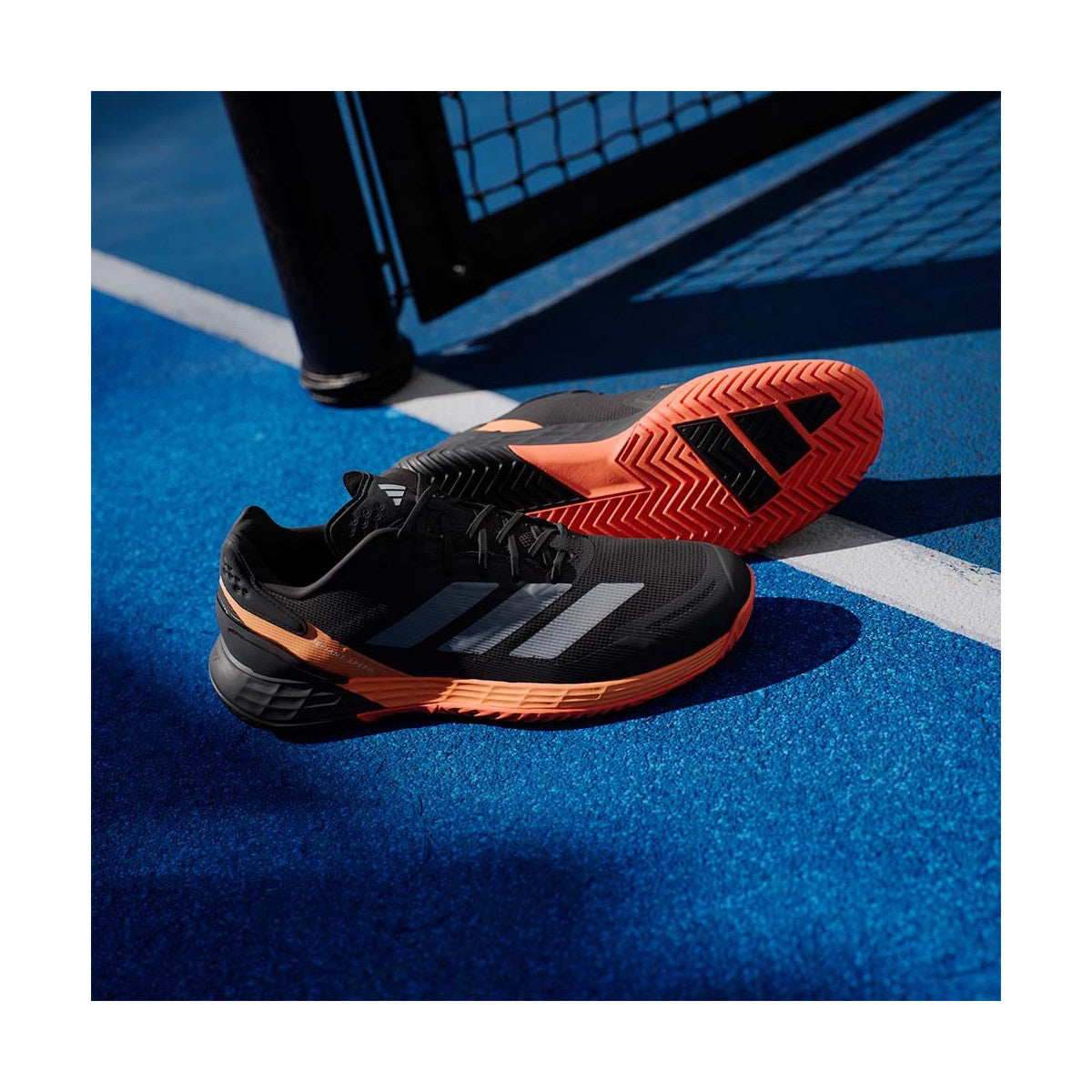 Adidas Defiant Speed 2 Tennis Shoes Black / Orange – 7
