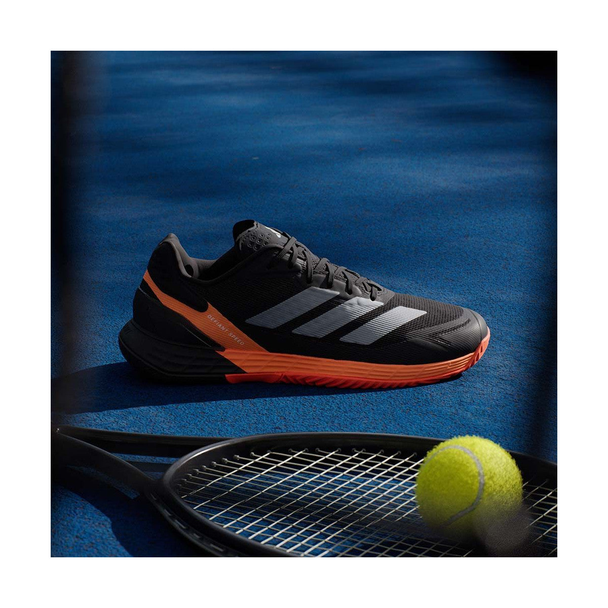 Adidas Defiant Speed 2 Tennis Shoes Black / Orange – 2