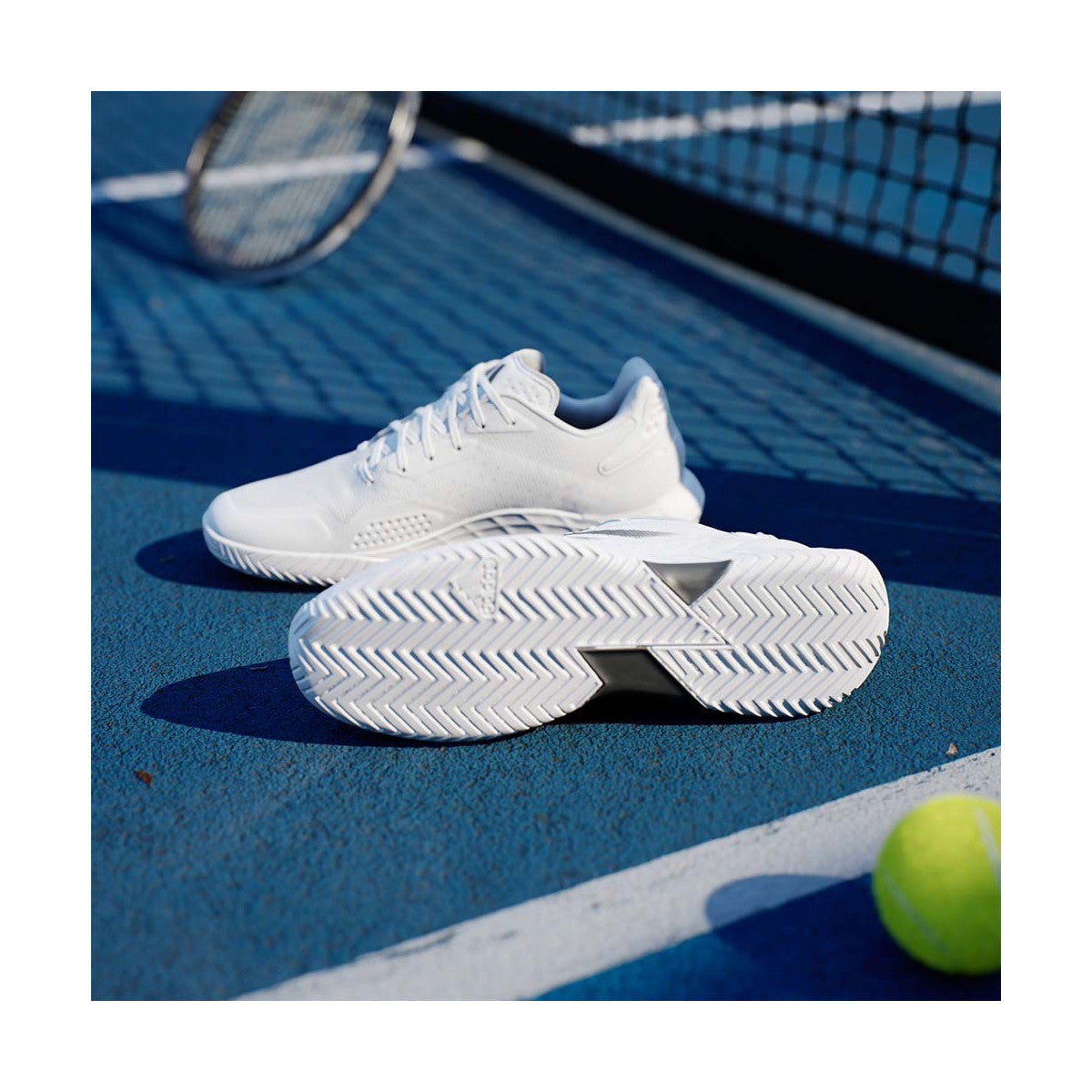 Adidas Defiant Speed 2 White Shoes – 3