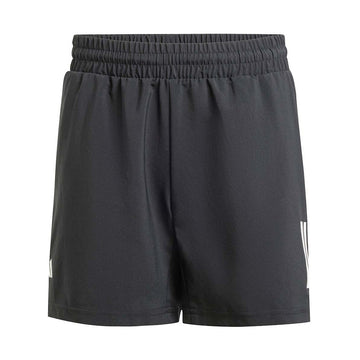 Adidas Junior Club 3 Stripes Black Short