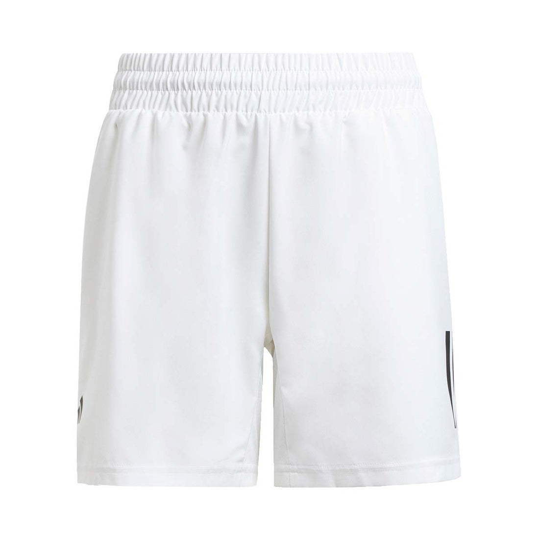 Adidas Junior Club 3 Stripes White Short
