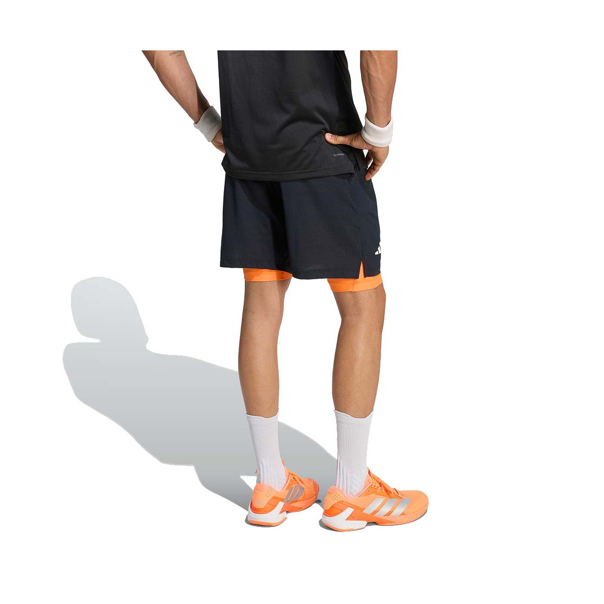 Adidas Pro 2N1 Melbourne Black / Orange Short – 4