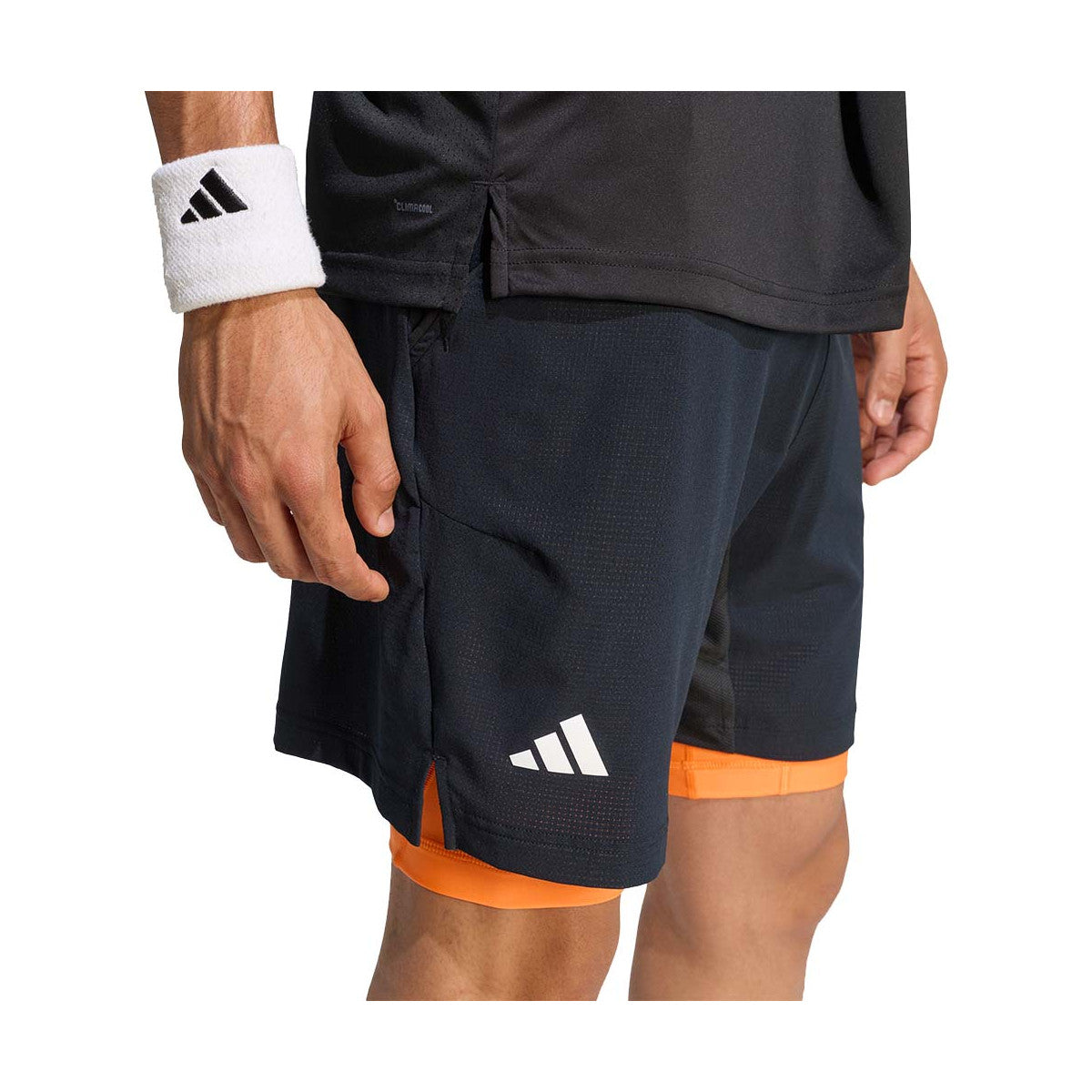 Adidas Pro 2N1 Melbourne Black / Orange Short – 2