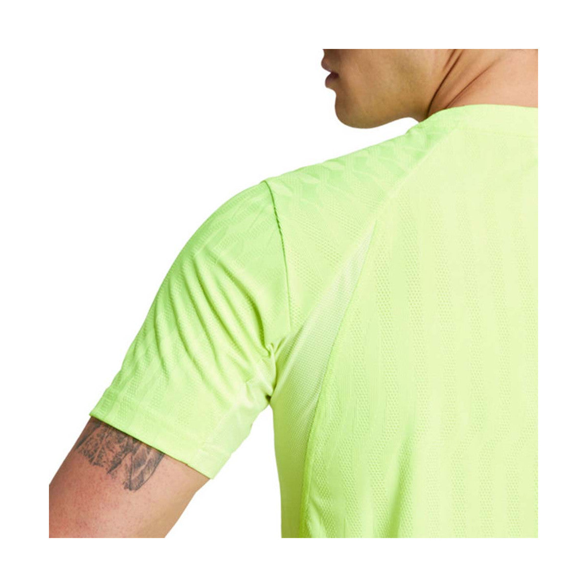Adidas Pro FreeLift Tennis T-Shirt Neon Green – 3