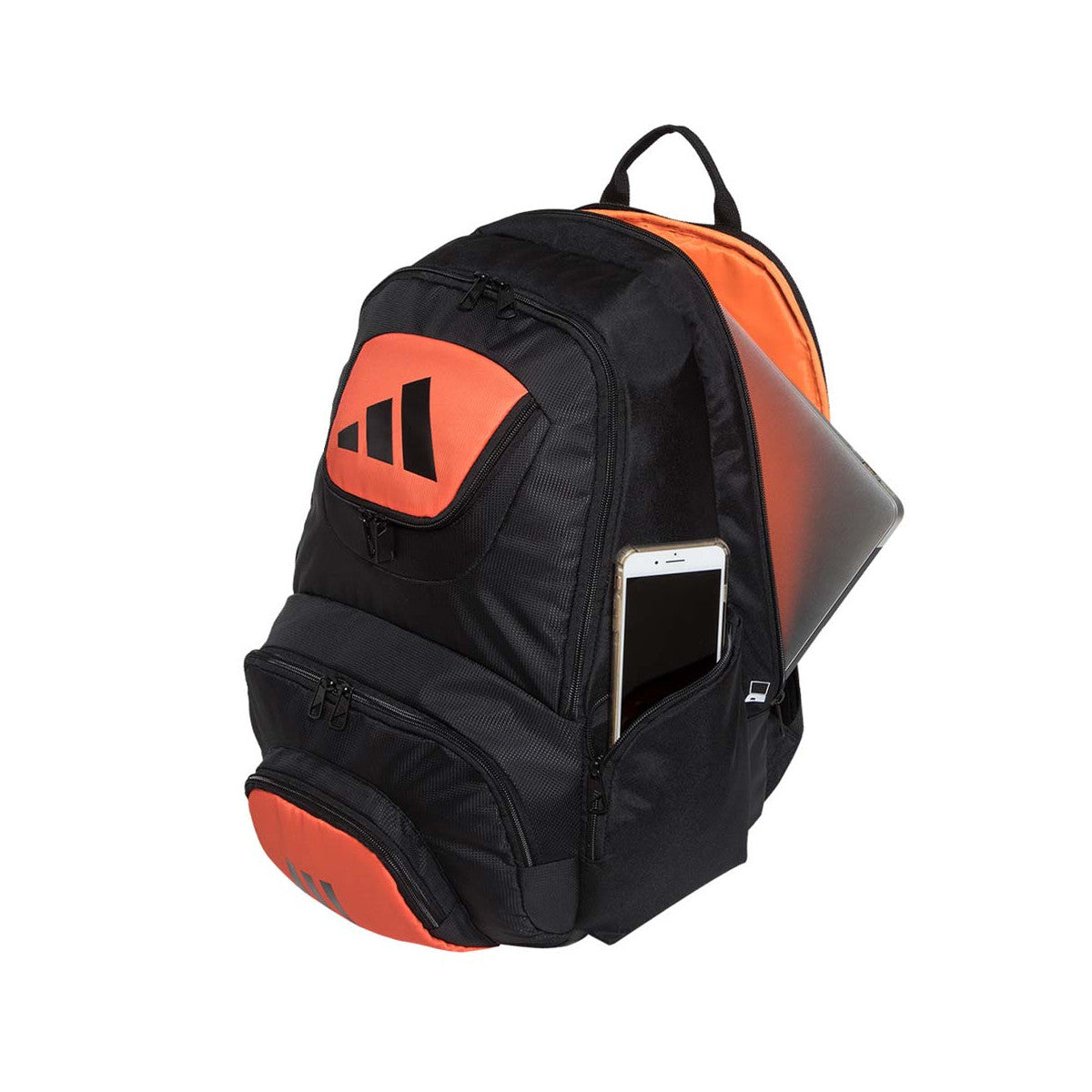 Adidas Pro Tour Black / Orange Backpack – 5