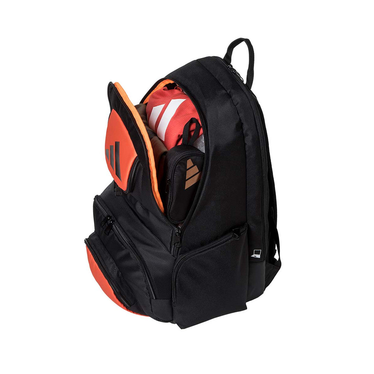 Adidas Pro Tour Black / Orange Backpack – 6